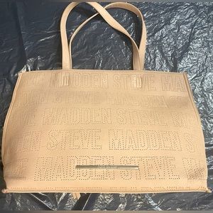 Steve Madden faux leather tote